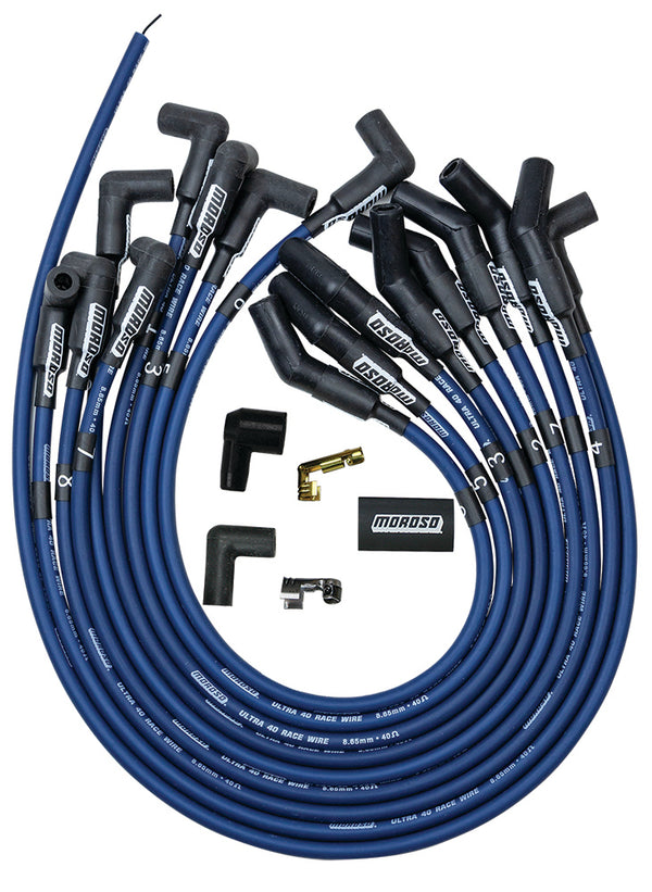 MOROSO Ultra 40 Plug Wire Set - Ford 289/302 73675