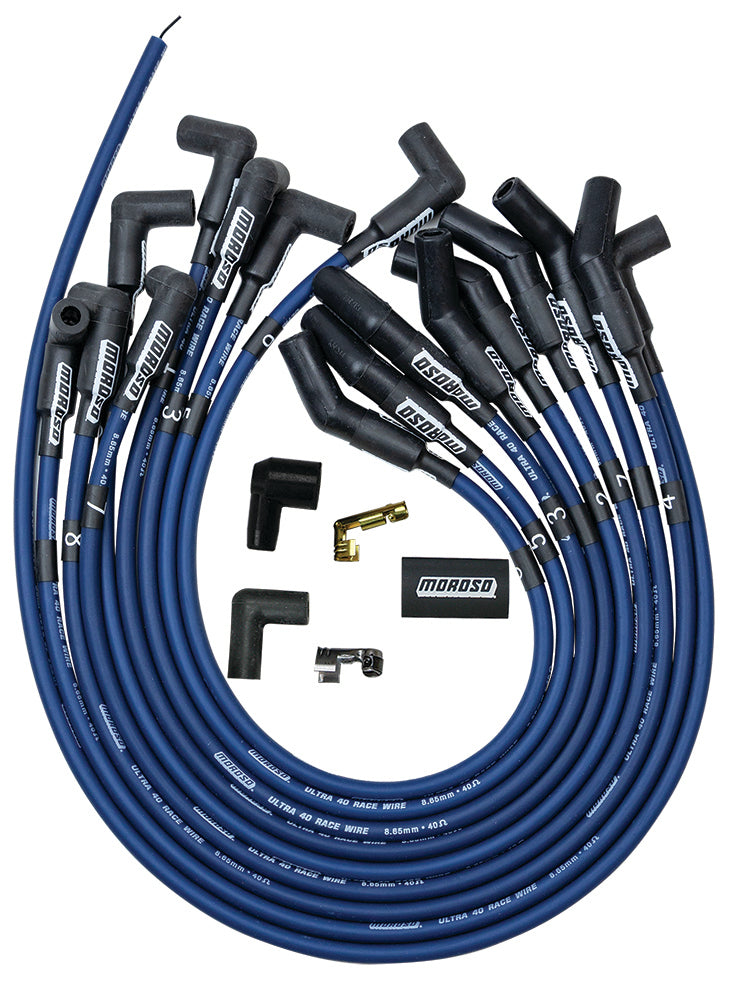MOROSO Ultra 40 Plug Wire Set - Ford 289/302 73675