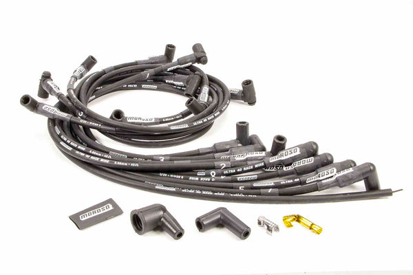 MOROSO Ultra 40 Plug Wire Set - Black 73709