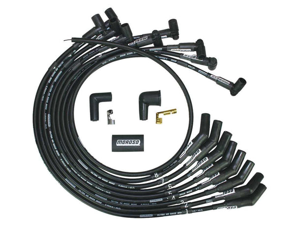MOROSO Ultra 40 Plug Wire Set SBF 302 HEI Black 73718