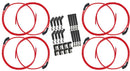 MOROSO Ultra 350 Plug Wire Set - Red LS 73751