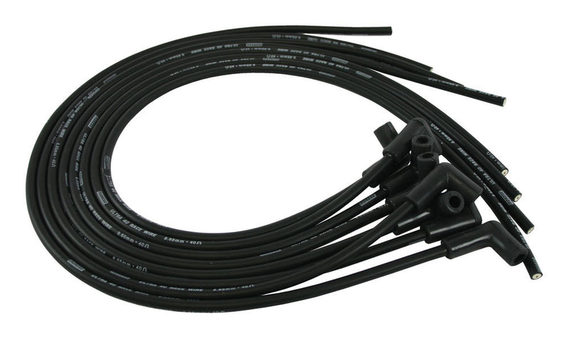 MOROSO Ultra 40 Plug Wire Set - Black 73814