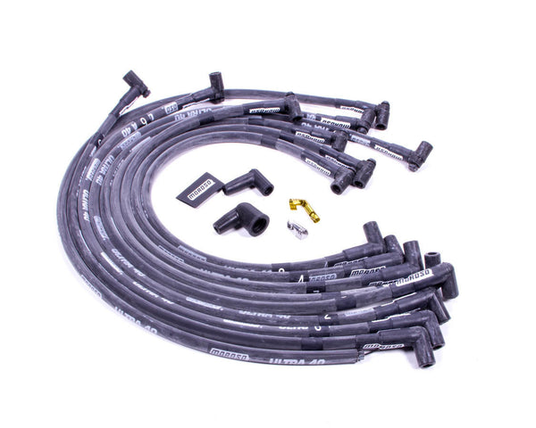 MOROSO Ultra 40 Plug Wire Set - Black 73817