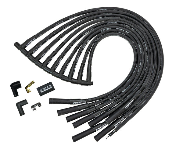 MOROSO Ultra 40 Plug Wire Set - Black 73819