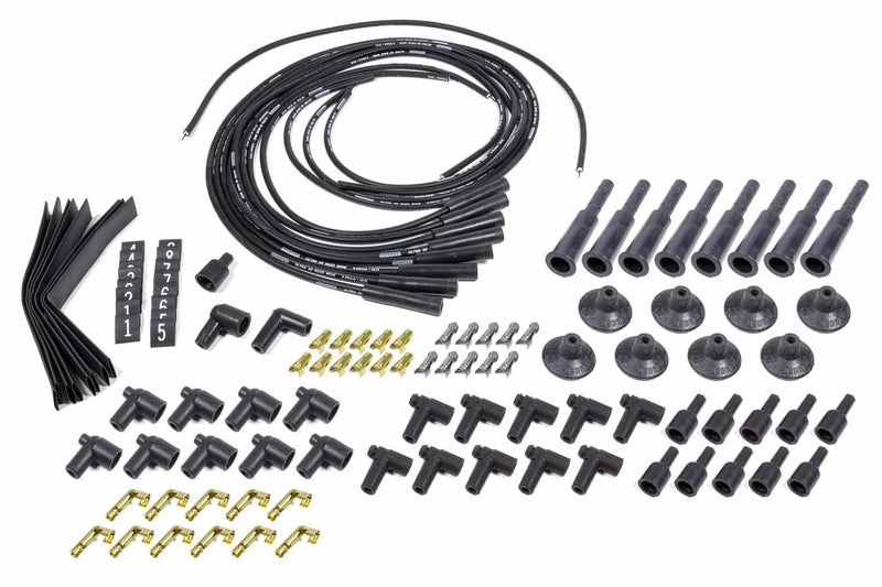 MOROSO Ultra 40 Plug Wire Set Hemi Style Black 73841