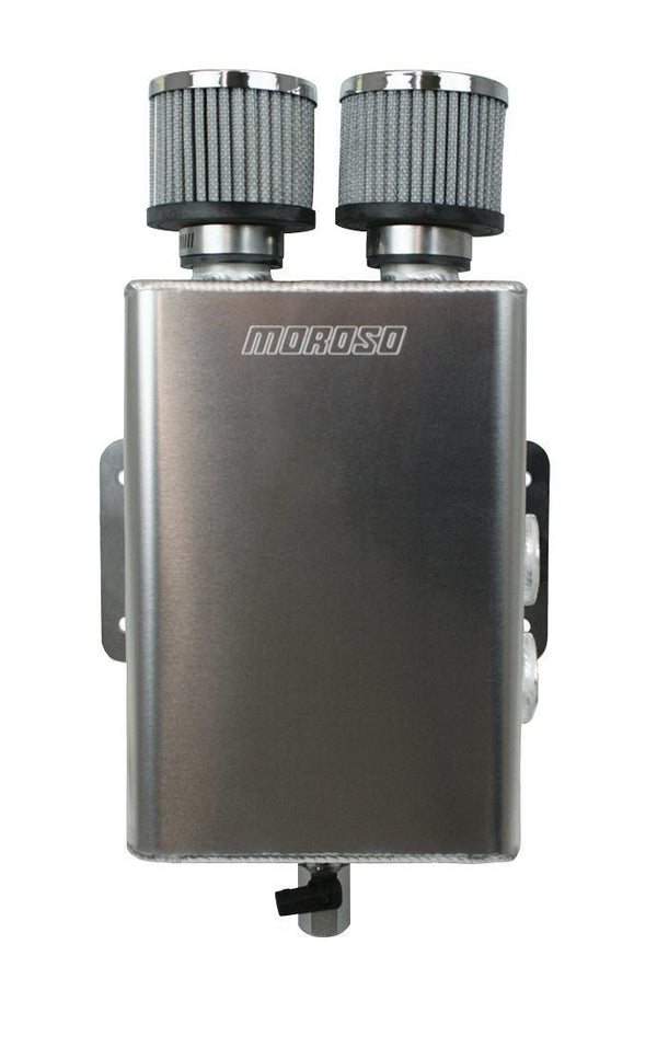 MOROSO Air/Oil Separator Tank 2-Breathers / 2 16an Fem 85392