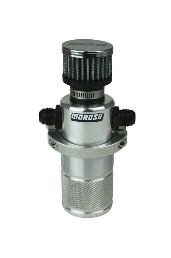 MOROSO Compact Breather Tank Billet Alm. Polished 85396