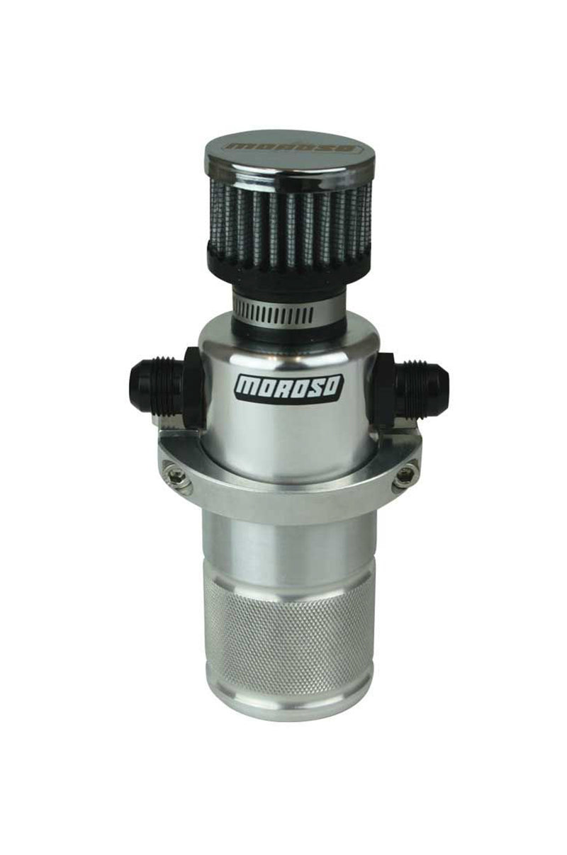 MOROSO Compact Breather Tank Billet Alm. Polished 85396