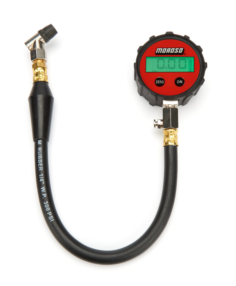 MOROSO Tire Gauge - 0-100 PSI Digital - Backlit 89576