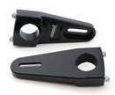MPD RACING Wide Fuel Tank Mounts Black HD Pair MPD72500