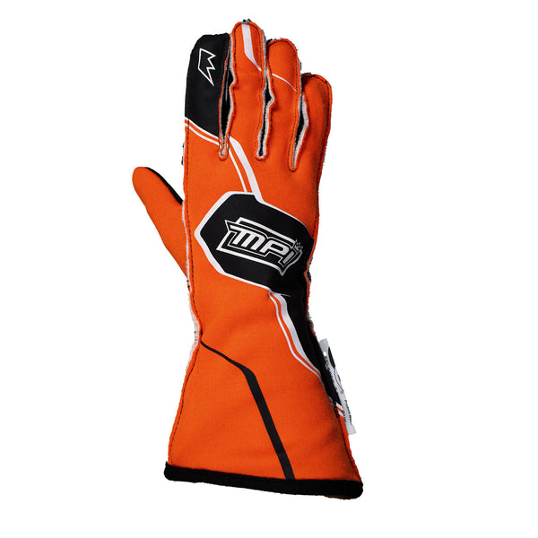 MPI USA MPI Racing Gloves SFI 3.3/5 Orange Medium MPI-GL-O-M