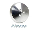 MARCH PERFORMANCE A/C Compressor Clutch Cover Clear Powder coat 394