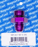 MAGNAFUEL/MAGNAFLOW FUEL SYSTEMS #8an Male to #10an O-Ring Str. Adapter Ftng MP-3017