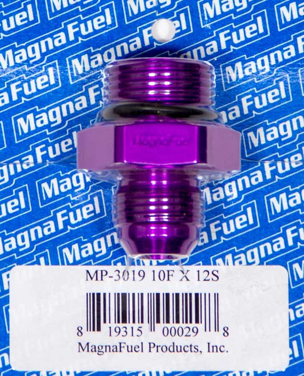 MAGNAFUEL/MAGNAFLOW FUEL SYSTEMS #10an Flare to #12an Port Fitting - Straight MP-3019