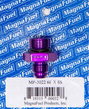 MAGNAFUEL/MAGNAFLOW FUEL SYSTEMS #6an Flare to #8an Port Fitting - Straight MP-3022
