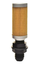 MAGNAFUEL/MAGNAFLOW FUEL SYSTEMS Fuel Cell Bulkhead Filter Kit Black MP-7025-Blk