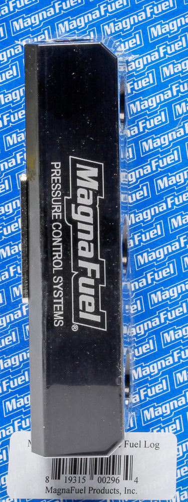 MAGNAFUEL/MAGNAFLOW FUEL SYSTEMS Triple Fuel Log w/#10an Ports - Black MP-7600-03-BLK