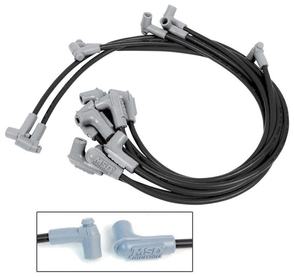 MSD IGNITION 8.5MM Spark Plug Wire Set - Black 31353