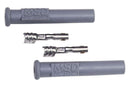 MSD IGNITION Straight Spark Plug Boots- 2 Per Card 3301