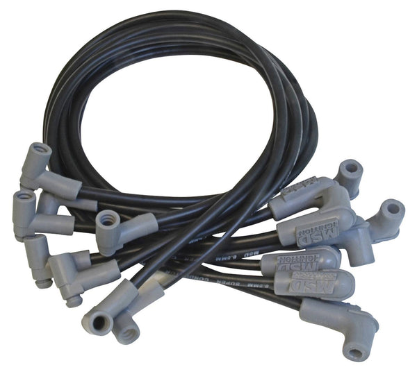 MSD IGNITION 8.5mm Wire Set - BBC w/HEI Tower Cap 35603