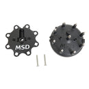 MSD IGNITION Distributor Cap - Ford HEI- Black 84083