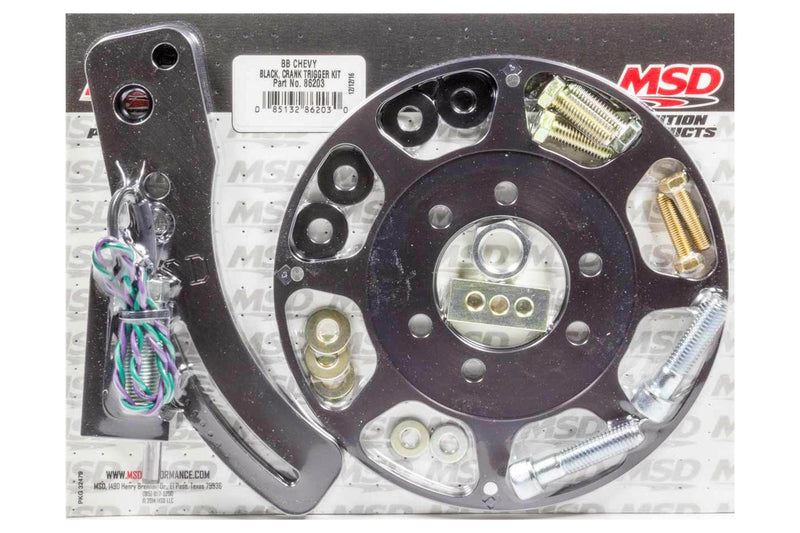 MSD IGNITION BBC Crank Trigger Kit Black 86203