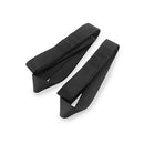 MACS CUSTOM TIE-DOWNS 1in x 24in Loop Strap Black Pair 111224