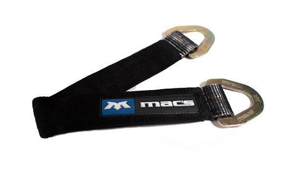MACS CUSTOM TIE-DOWNS Axle Strap 2in x 40in 121740
