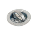 MACS CUSTOM TIE-DOWNS Recessed D-Ring 360 Deg Swivel Stainless 330004