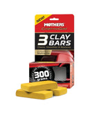MOTHERS California Gold Clay Bar 3 Pack 7242