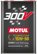MOTUL USA 300V Competition Oil 15w50 Case 4 x 5 Liter 110861