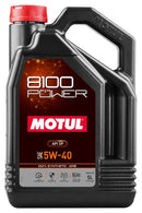 MOTUL USA 8100 Power 5w40 5 Liter Bottle MTL111809