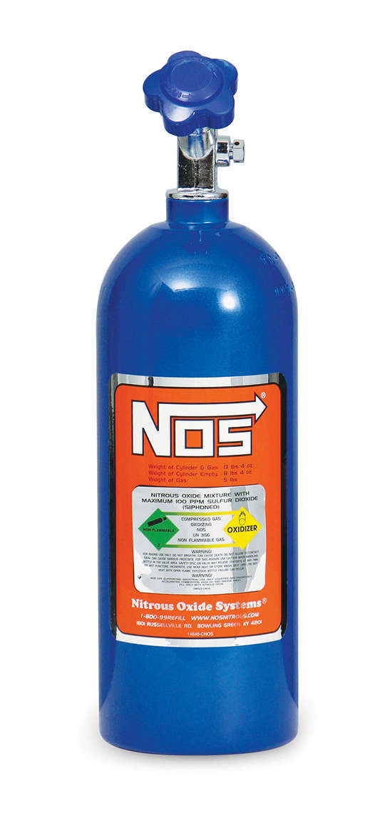 NITROUS OXIDE SYSTEMS 5 Lb. Bottle 14730NOS