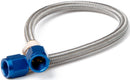 NITROUS OXIDE SYSTEMS SST/Teflon Hose Assembly -4AN x 12in Blue 15210NOS