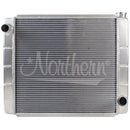 NORTHERN RADIATOR Aluminum Radiator 24 x 19 Race Pro 209679