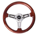NRG INNOVATION Steering Wheel 330mm 1in Dish Classic Wood Grain ST-015-1CH