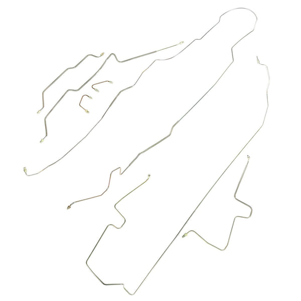 OMIX-ADA Full Brake Line Set Non -ABS; 97-06 Jeep Wrangle 16737.51