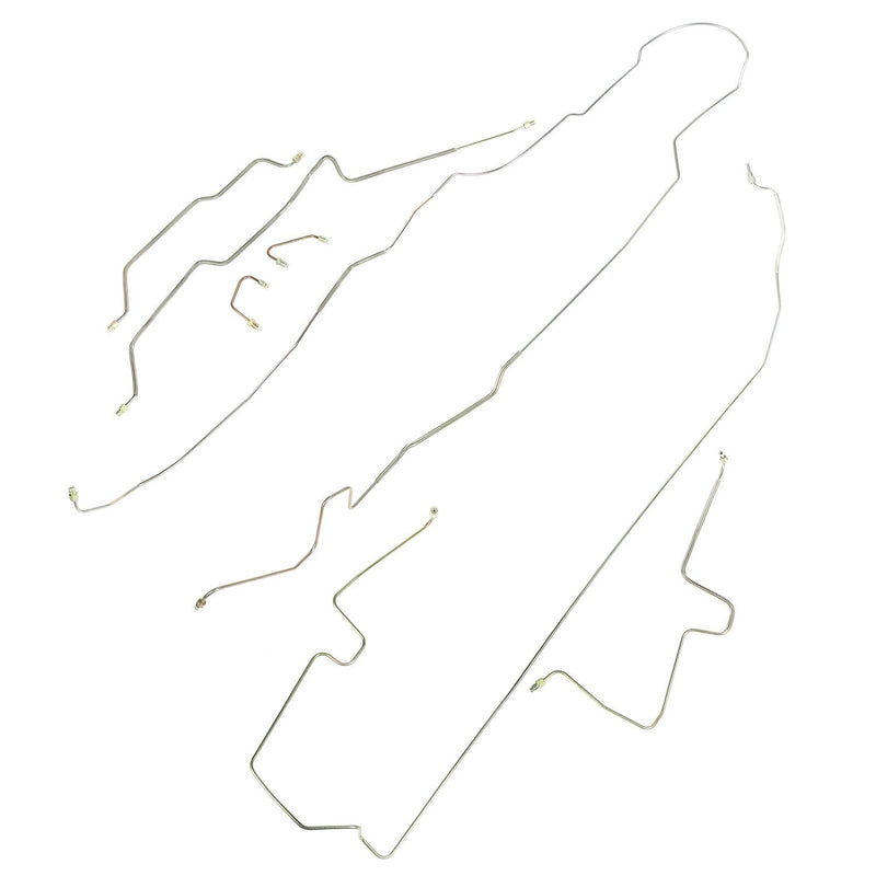 OMIX-ADA Full Brake Line Set Non -ABS; 97-06 Jeep Wrangle 16737.51