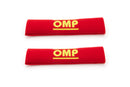 OMP RACING, INC. Harness Pads Red Used w/ 2in Belts DB0-0450-A01-061