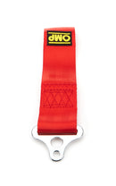OMP RACING, INC. Tow Hood Red Stainless 100mm ID EB0-0578-061