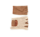 OMP RACING, INC. Tazio Gloves Brown Large IB0-0747-A01-010-L