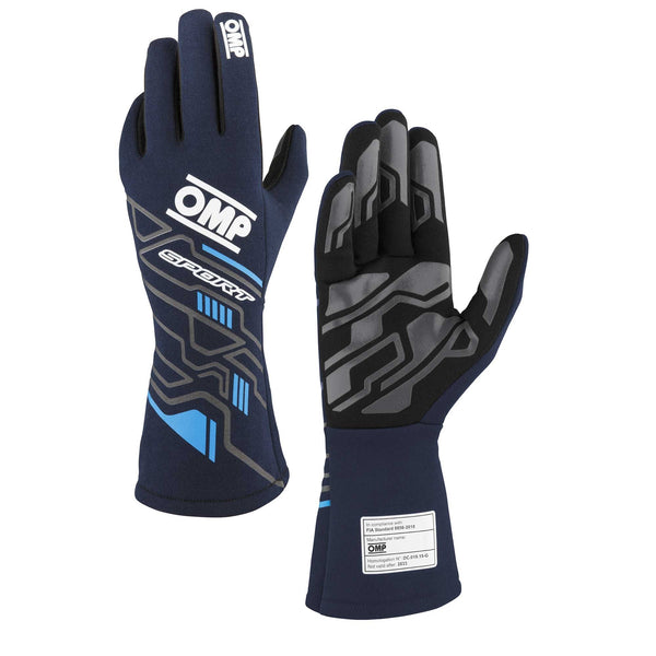 OMP RACING, INC. Discontinued - SPORT GLO VES FIA 8856-2018 NAVY B IB0-0777-A01-244-XL