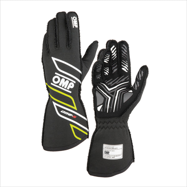 OMP RACING, INC. ONE-S GLOVES my2025 FIA 8856-2018 ANTHRACITE / F IB0-0778-A01-184-S