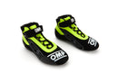OMP RACING, INC. KS-3 Shoes Black And Flo Yellow Size 42 KC0-0826-A01-178-42