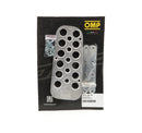 OMP RACING, INC. Driver Left Footrest Sandblasted ALuminium OA0-1867-003