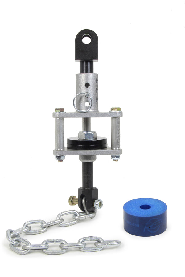 OUT-PACE RACING PRODUCTS Limiter Left Rear Single Bushing W/ RE Blue Bump 51-011-KIT-BLUE