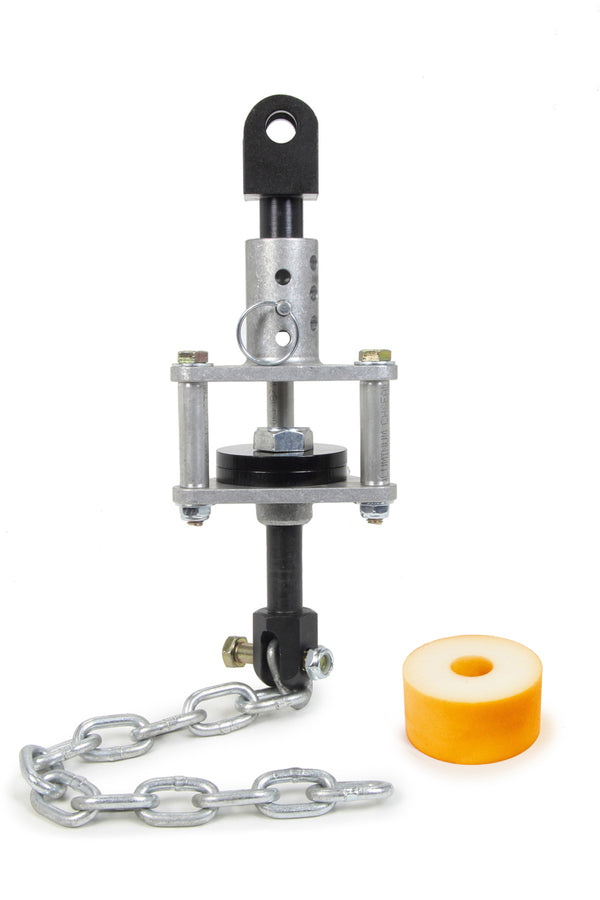 OUT-PACE RACING PRODUCTS Limiter Left Rear Single Bushing W/ RE White Bump 51-011-KIT-WHITE