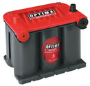 OPTIMA BATTERY Battery Red Top 720cca/ 910ca 75/25 Dual Terminl 8022-091