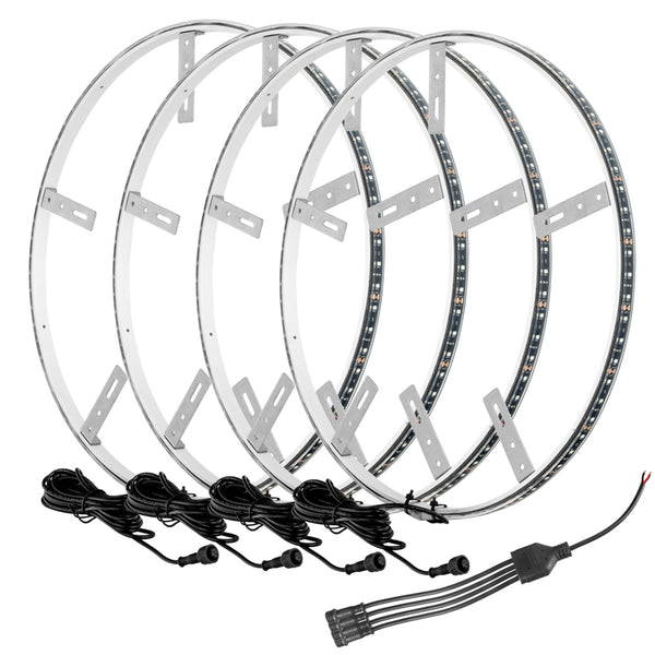 ORACLE LIGHTING 15in LED Wheel Rings ColorSHIFT 4210-334