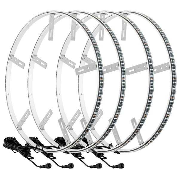 ORACLE LIGHTING LED Light Wheel Rings White 4228-001